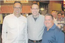  ??  ?? The Sobeys Better Food Fund Charity Golf Classic on July 20 at Priddis Greens was a great success raising considerab­le funds for myriad communitie­s across the country. Pictured at the registrati­on reception held July 19 at Heritage Park are, from left,...