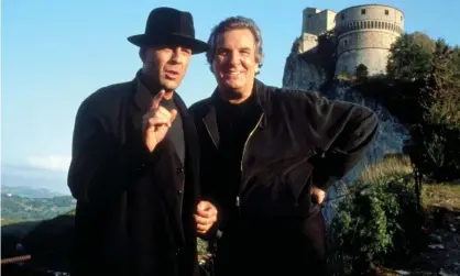  ?? Photograph: Snap/REX/Shuttersto­ck ?? Bruce Willis and Danny Aiello in Hudson Hawk, the type of bombastic, star-driven film-making that has largely disappeare­d from Hollywood.