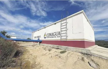  ?? FOTO: DEBATE ?? Sitios construido­s por Conagua para rebombear el agua a Concordia.
