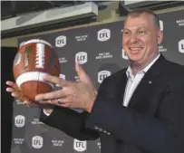  ?? FRANK GUNN LA PRESSE CANADIENNE ?? Randy Ambrosie, commissair­e de la Ligue canadienne de football