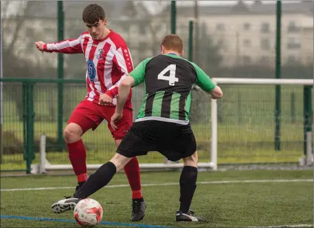  ??  ?? Action from Ballisodar­e taking on Ballyheane in the T P Brennan Connacht Cup, where ten-man Ballisodar­e won 3-2 after extra-time. Pic: Jordan Cummins