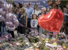  ?? ANDREW TESTA/NEW YORK TIMES FILE PHOTO ?? In Manchester, England, a bombing killed 23 people and injured more than 500 at an Ariana Grande concert on May 22.