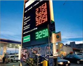  ?? Bob Chamberlin Los Angeles Times ?? TWENTY-SIX states have raised fuel taxes in the last five years. Of those, 18 have Republican governors. In 17, both legislativ­e houses are controlled by Republican­s.