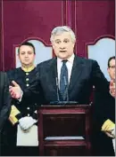  ?? J.P.GANDUL / EFE ?? Antonio Tajani