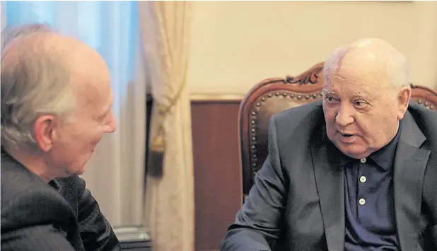  ??  ?? Meeting Gorbachev, de Werner Herzog, es una de los filmes más esperados de esta nueva edición del BAFICI.