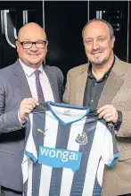  ??  ?? Rafa Benitez has been assured on funds by Lee Charnely