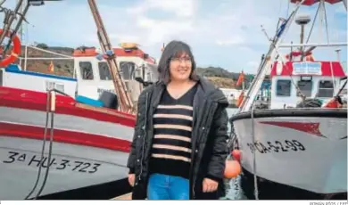  ?? ROMÁN RÍOS / EFE ?? Manuela Leal, primera patrona de la Cofradía de Pescadores de Conil de la Frontera (Cádiz)