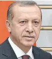  ??  ?? Turkish President Tayyip Erdogan sacked more than 300 high-ranking police officers in 2013, during a corruption scandal.