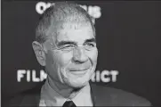  ?? JORDAN STRAUSS/INVISION/AP FILE ?? Robert Forster died Friday at home in Los Angeles of brain cancer. He was 78.