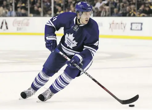  ?? ELSA / GETTY IMAGES FILES ?? Nikolay Kulemin, who played for the Maple Leafs from 2008 to 2014, filed for Canadian citizenshi­p in December 2014.