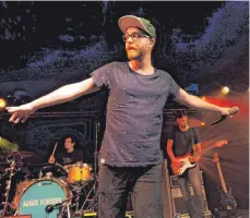  ?? FOTO: ANDREAS BRÜCKEN ?? Mark Forster trat auch schon einmal im Ulmer Zelt auf.