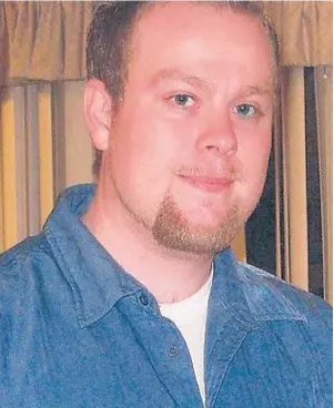  ??  ?? VICTIM: David Bain died outside a bar in Belleville, Canada, on July 31, last year