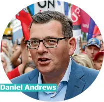  ??  ?? Daniel Andrews