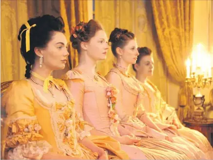  ?? Liam Daniel Hulu ?? IN A TWIST, the new Hulu drama “Harlots” places the spotlight on the hardscrabb­le lives of prostitute­s in 18th century London.