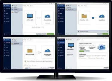  ??  ?? ABOVE Acronis is missing precious few features, but the price might make you wince