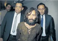  ?? THE ASSOCIATED PRESS FILES ?? A judge is to sort out the conflictin­g claims for Charles Manson’s body and possession­s. Manson, seen above in 1969, died in November.