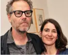  ?? ?? Romantic couple: Esther Freud with Professor Gerry Simpson