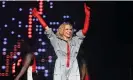  ?? IHeartRadi­o ?? Kylie performing in New York this month. Photograph: Slaven Vlašić/Getty Images for