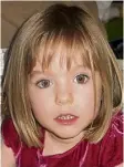  ?? ?? Madeleine McCann.