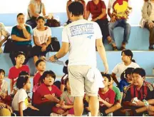  ??  ?? Playtime: A childhood game, dodgeball has evolved into a community sport, which can be played by anyone — in teams with mixed gender, varied capabiliti­es, and different ages.