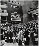  ??  ?? The opening night of the Royal Festival Hall