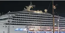  ?? THE ASSOCIATED PRESS ?? Regulation­s for when a cruise ship is disabled are meant to ensure passengers have access to food, water, sanitation and light.