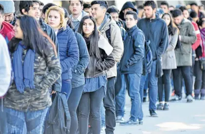  ?? NA ?? “El discurso oficial no incluye conceptos como desarrollo, empleo (foto), economías regionales y créditos productivo­s”.