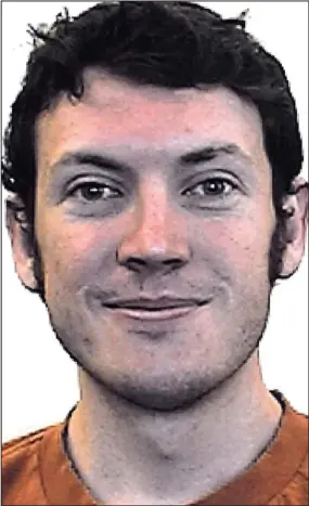  ??  ?? Crazed: James Holmes dyed his hair and dressed as a movie villain