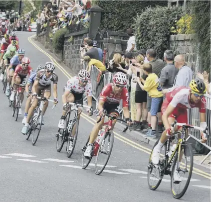  ??  ?? EVENTS: Welcome to Yorkshire helped to bring the Tour De France’s Grand Depart to Calderdale, main image; former chief executive Sir Gary Verity, top right; and, above, recently appointed chairman Wakefield councillor Peter Box