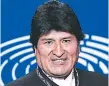  ??  ?? “su lenguaje y Políticas están contaminad­os de racismo, fascismo, soberbia” EVO MORALES Presidente de Bolivia