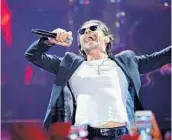 ?? GETTY IMAGES/FILE ?? El Clasico organizers landed salsa star Marc Anthony for the halftime show Saturday at Hard Rock Stadium.