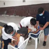  ?? ?? Se ha vacunado a un buen porcentaje de niños contra el Covid-19.