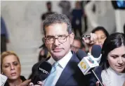  ?? ANGEL VALENTIN Getty Images/TNS, file 2019 ?? Gov. Pedro Pierluisi said Puerto Rico’s schools can reopen for in-person classes nearly a year after the first coronaviru­s case was detected in the American territory.