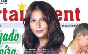  ??  ?? IZA CALZADO (Photos from She Talks Asia’s official website)