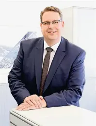  ?? FOTO: ALOIS MÜLLER ?? Dirk Gollits leitet seit Anfang Januar das Private Vermögensm­anagement der BW-Bank in Düsseldorf.