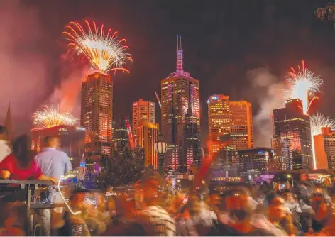  ?? ?? Territoria­ns may be able to celebrate NYE in Melbourne … but they’ll still have to isolate on their return.