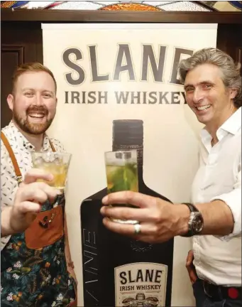  ??  ?? Co-Founder of Slane Whiskey Alex Conyngham will join Will Lynch for a select number of events during the series of tastings.