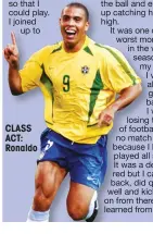  ??  ?? CLASS ACT: Ronaldo