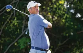 ?? GETTY IMAGES ?? Georgia Tech product Matt Kuchar has a four-shot cushion in his bid to secure his first PGA Tour win since 2014 today at the Mayakoba Golf Classic in Mexico.