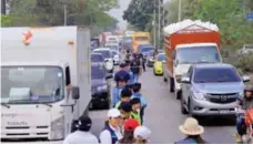  ?? ?? Los puntos de control en carreteras se mantendrán toda la semana para garantizar las rutas de ida y regreso de los centros turísticos.