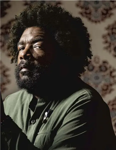  ?? Kent Nishimura Los Angeles Times ?? “MUSIC history is kind of in my DNA,” says Questlove, who comes from a musical family.