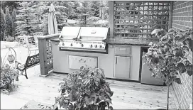  ?? Special to the Herald ?? This custom-built kitchen by Outdoor Luxury has become the new heart of a happy homeownerí­s home.