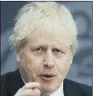  ?? ?? BORIS JOHNSON: ‘This is an epic chapter in your national story that will be remembered.’