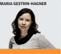  ??  ?? MARIA GESTRIN-HAGNER