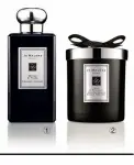  ??  ?? ①
② ① Jo Malone London
·祖 玛珑末药与冬加豆香氛­50ML／1000元100ML／1500元② Jo Malone London
·祖 玛珑乌木与佛手柑香氛­蜡烛200g ／元625