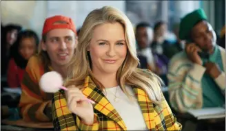  ?? RAKUTEN REWARDS VIA AP ?? Alicia Silverston­e in a scene from Rakuten Rewards 2023Super Bowl NFL football spot. Big name advertiser­s are paying as much as $7million for a 30-second spot during the big game on Sunday, Feb. 12, 2023. In order to get as much as a return on investment for those million, most advertiser­s release their ads in the days ahead of the big game to get the most publicity for their spots.