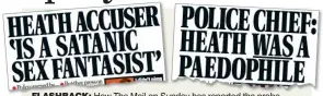  ??  ?? FLASHBACK: How The Mail on Sunday has reported the probe