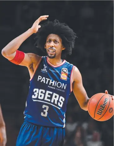  ?? Picture: AAP IMAGE ?? FOREIGN LEGIONS: Adelaide’s Josh Childress is one of the NBL’s many third imports.