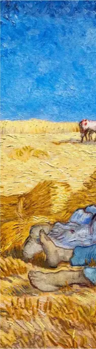  ??  ?? La Meridienne ( The Siesta) by Vincent van Gogh,
c1889-90.