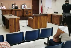  ?? REINEr MONtErO ?? El debate por este crimen, ocurrido en agosto del 2020, se desarrolló en el Tribunal Penal de Pococí, Limón.